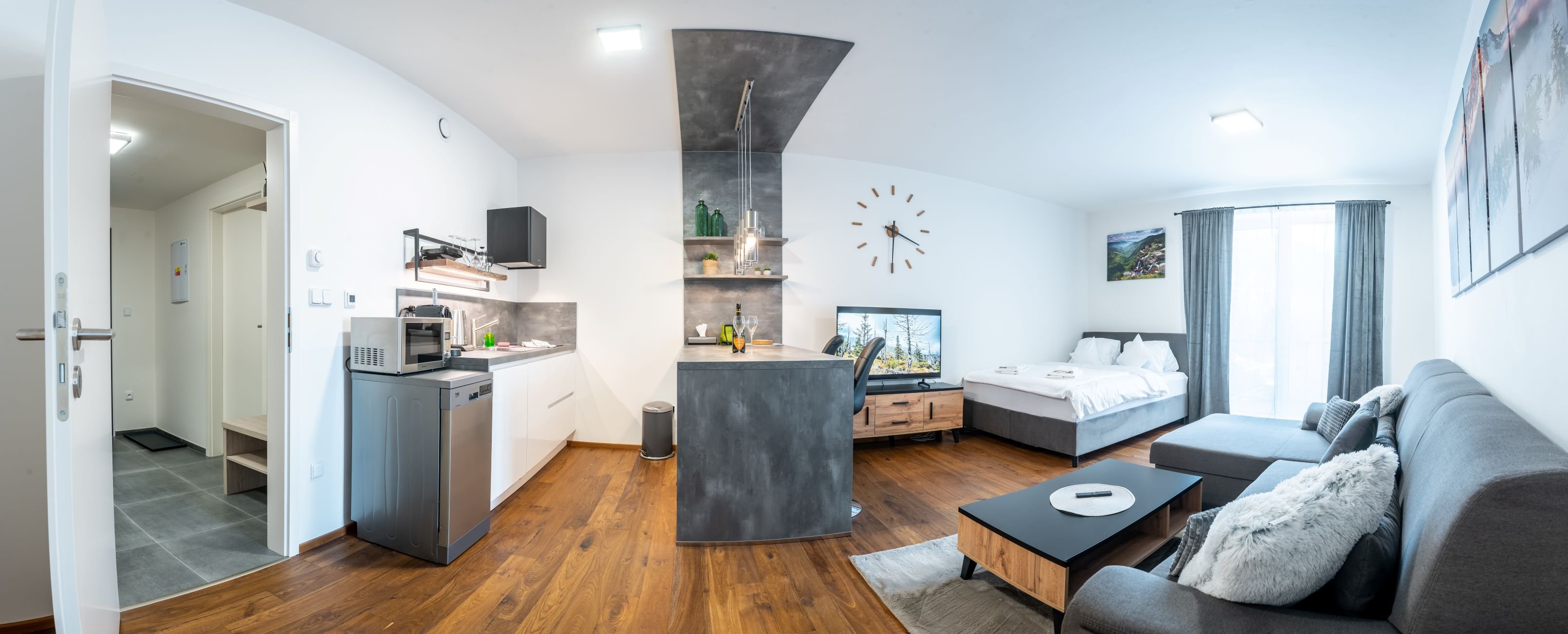 Apartmán 3.05 jednopokojový s balkonem