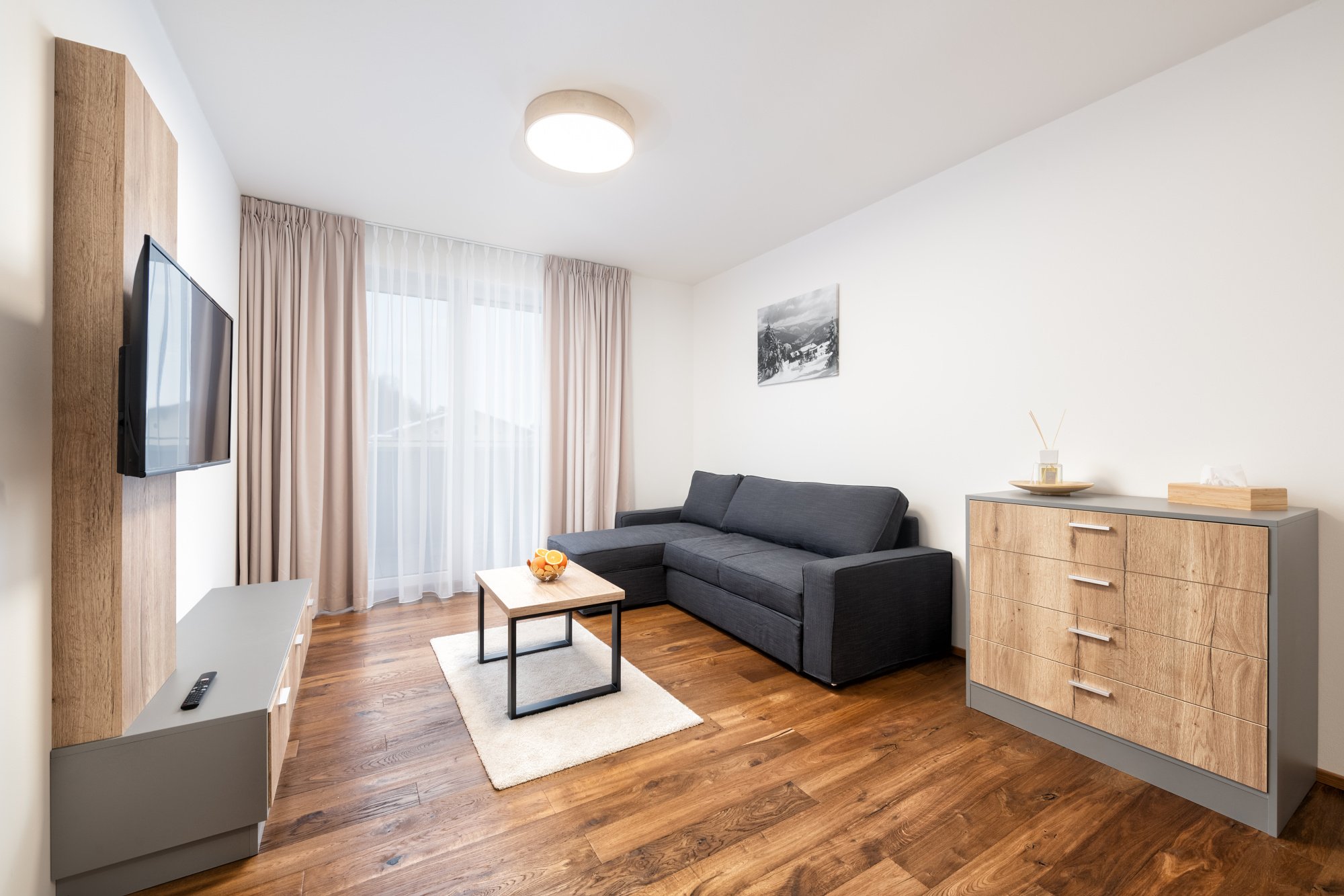 Apartmán s 1 ložnicí a balkonem 2.07