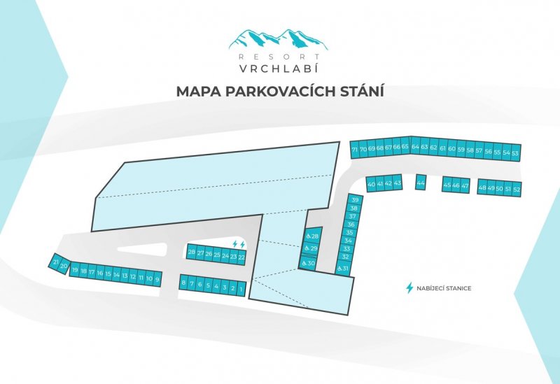 ÚLOŽNÝ PROSTOR A PARKOVÁNÍ